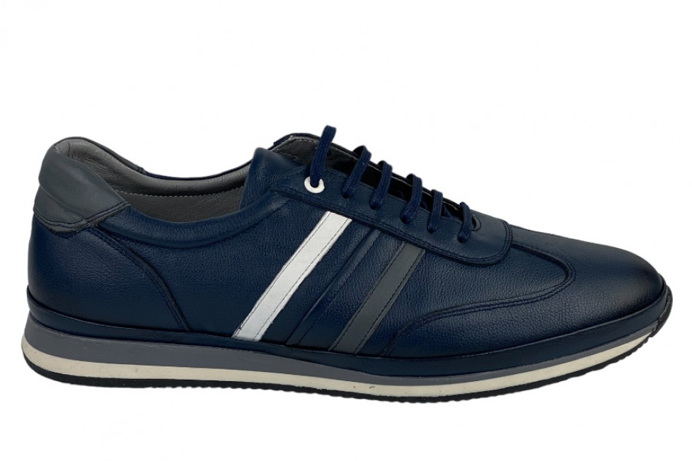 Ανδρικά Δερμάτινα Sneakers Σε Μεγάλα Μεγέθη