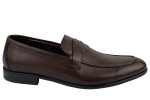 Ανδρικά Δερμάτινα Loafers Με Σχέδιο