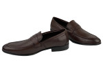 Ανδρικά Δερμάτινα Loafers Με Σχέδιο