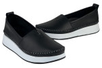 Γυναικεία Δερμάτινα Slip-On Παπούτσια