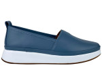 Γυναικεία Δερμάτινα Slip-On Παπούτσια