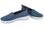 Γυναικεία Δερμάτινα Slip-On Παπούτσια