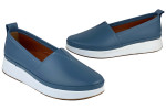 Γυναικεία Δερμάτινα Slip-On Παπούτσια