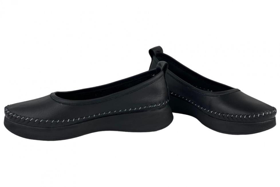Γυναικεία Δερμάτινα Slip-On Παπούτσια