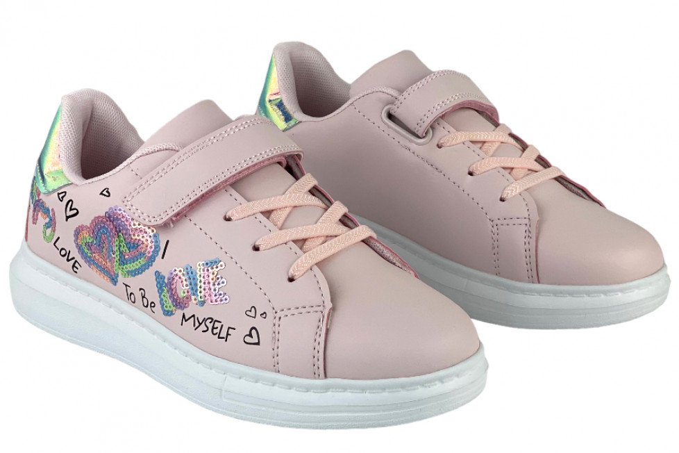 Sneakers Για Κορίτσι Με Αυτοκόλλητο