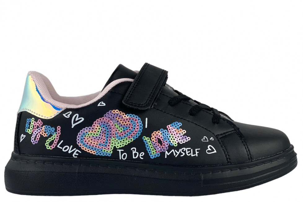Sneakers Για Κορίτσι Με Αυτοκόλλητο
