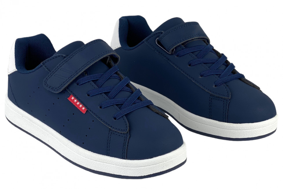 Sneakers Για Αγόρι Σε Σκούρο Μπλε Χρώμα