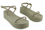 Γυναικεία Flatforms Με Strass Λουράκια