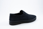 Ανδρικό Δερμάτινο SLIP - ON NAVY