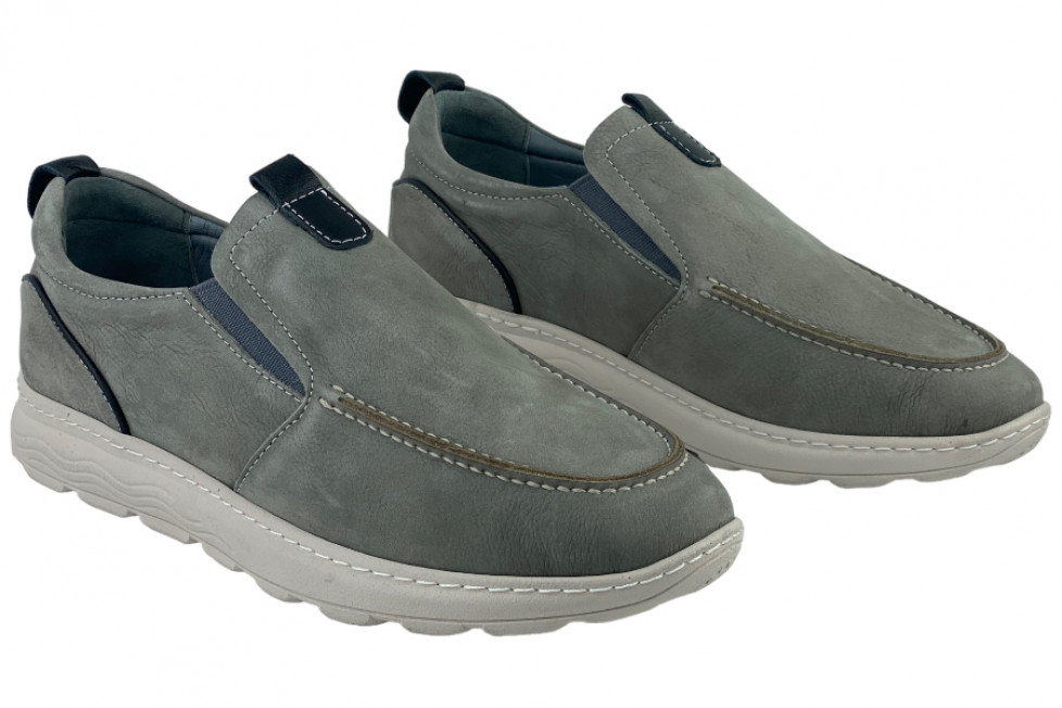 Ανδρικά Slip-On Δερμάτινα Παπούτσια
