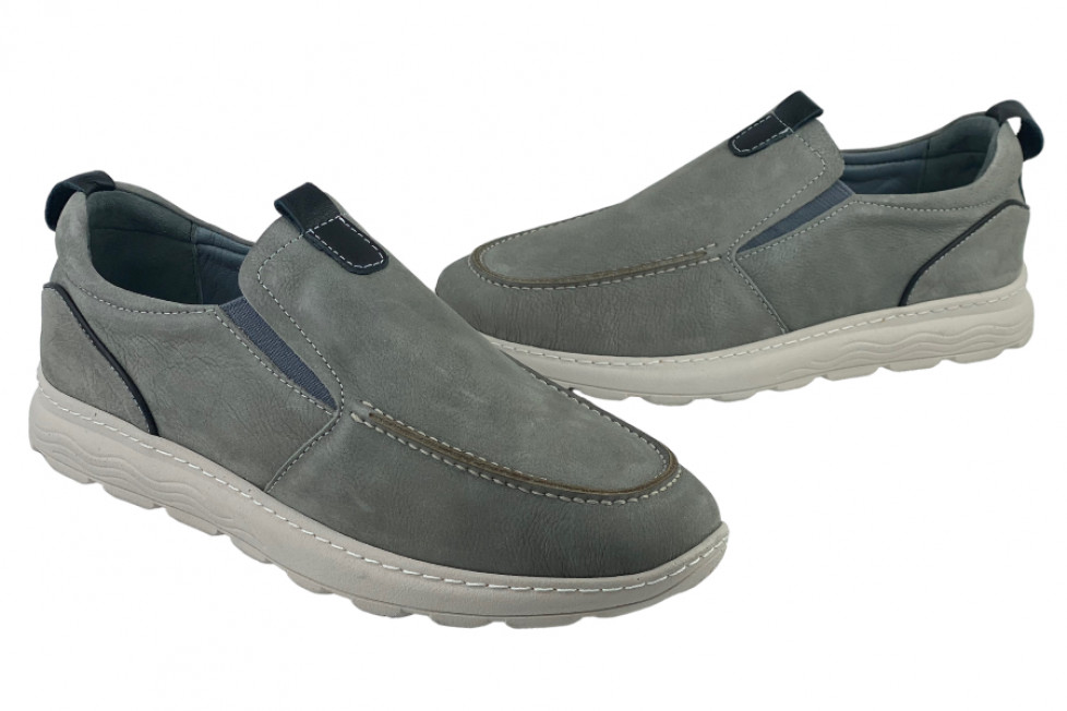 Ανδρικά Slip-On Δερμάτινα Παπούτσια