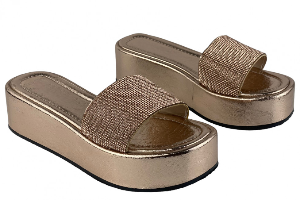 Γυναικείες Παντόφλες Με Strass