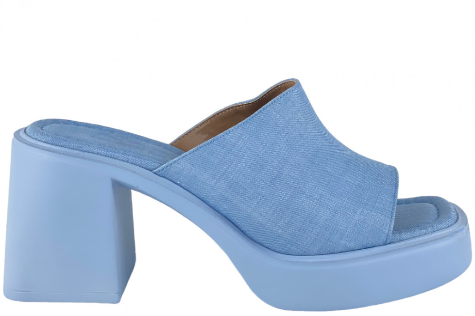 Γυναικεία Mules Με Chunky Τακούνι