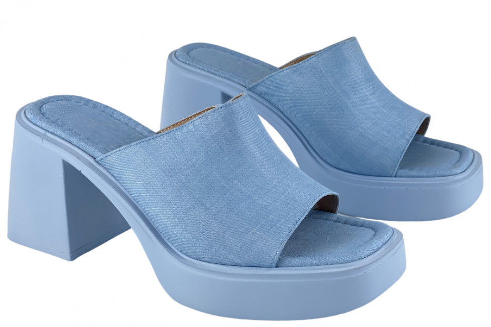 Γυναικεία Mules Με Chunky Τακούνι