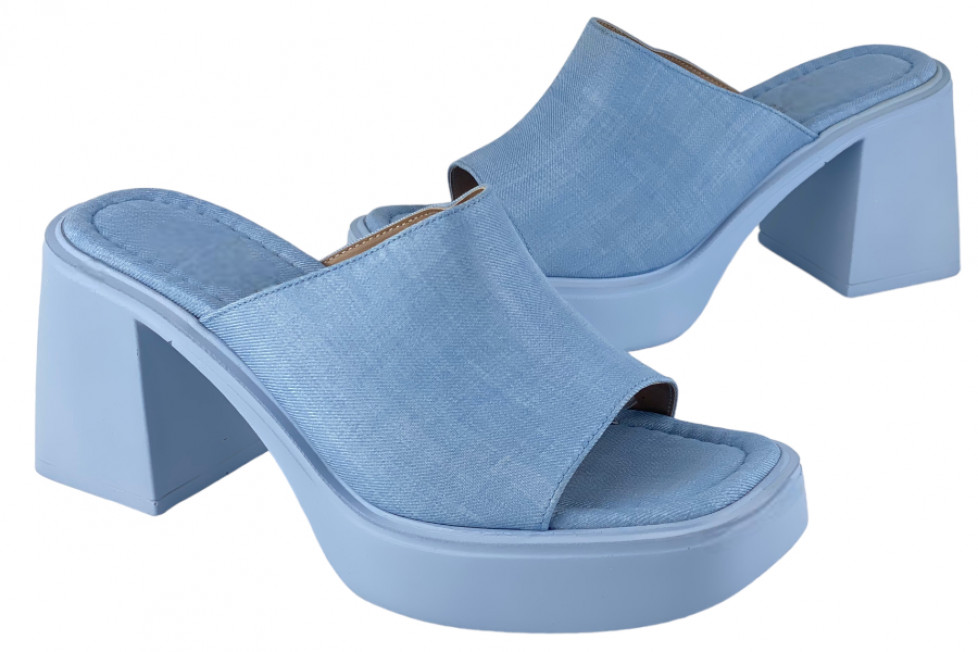 Γυναικεία Mules Με Chunky Τακούνι