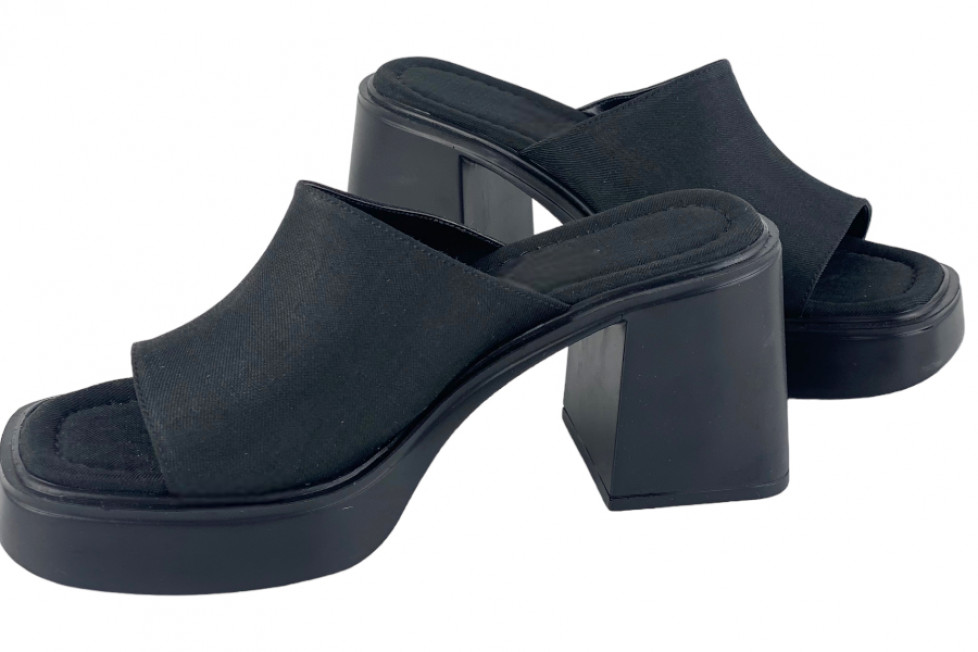 Γυναικεία Mules Με Chunky Τακούνι