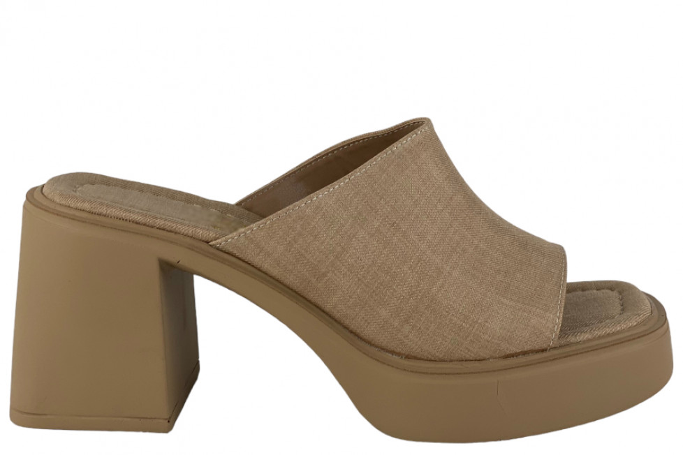 Γυναικεία Mules Με Chunky Τακούνι