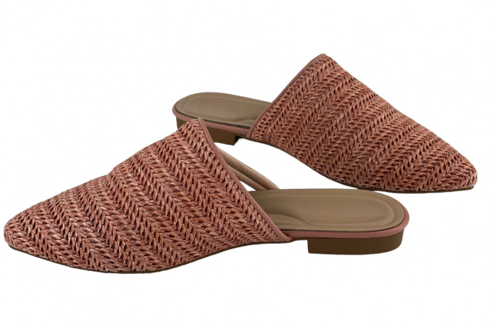 Γυναικεία Κλειστά Mules Strass Λουράκι