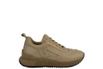 Γυναικεία Δερμάτινα Sneakers Με Σχέδιο