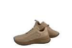 Γυναικεία Δερμάτινα Sneakers Με Σχέδιο
