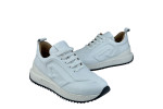 Γυναικεία Δερμάτινα Sneakers Με Σχέδιο