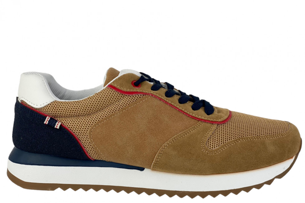 Ανδρικά Sneakers Με Λευκή Σόλα