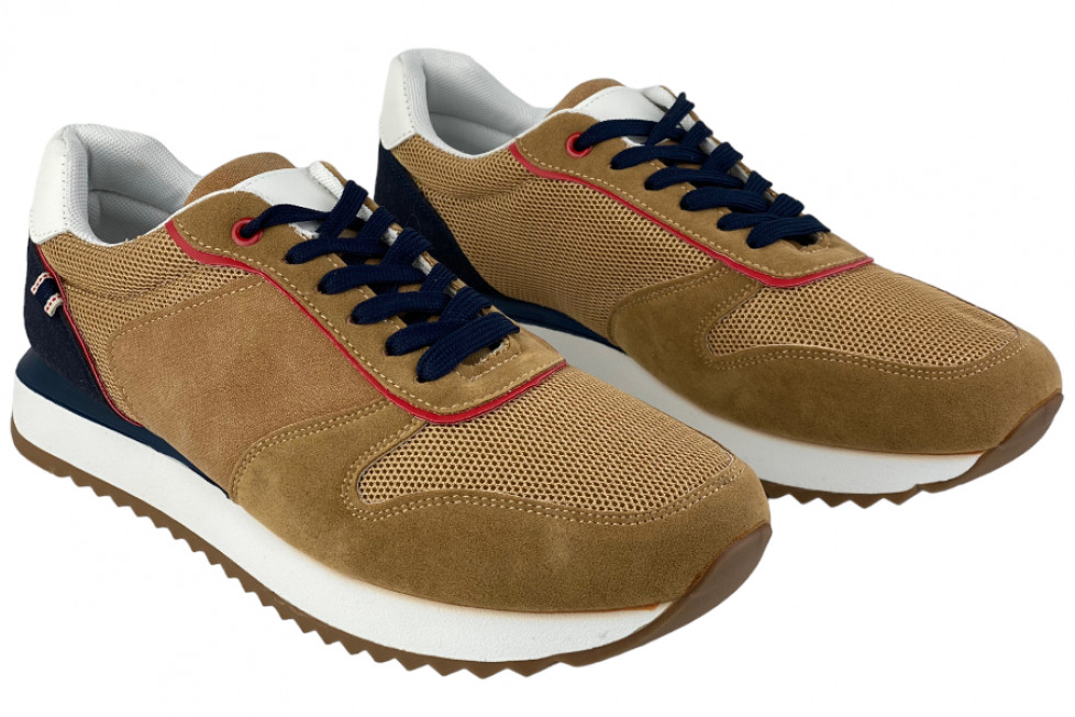 Ανδρικά Sneakers Με Λευκή Σόλα