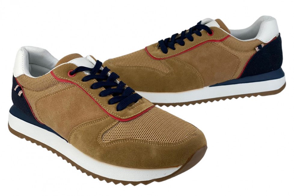 Ανδρικά Sneakers Με Λευκή Σόλα