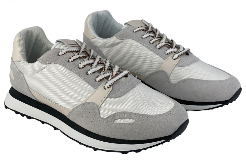 Ανδρικά Sneakers Με Λευκή Σόλα