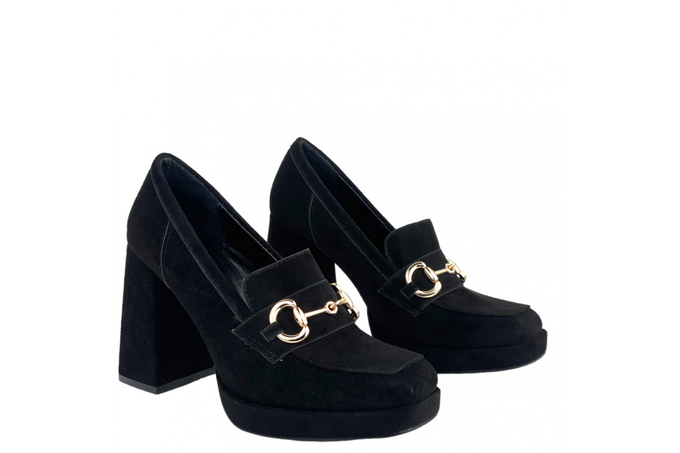 Γυναικεία Loafers Με Χρυσή Αλυσίδα
