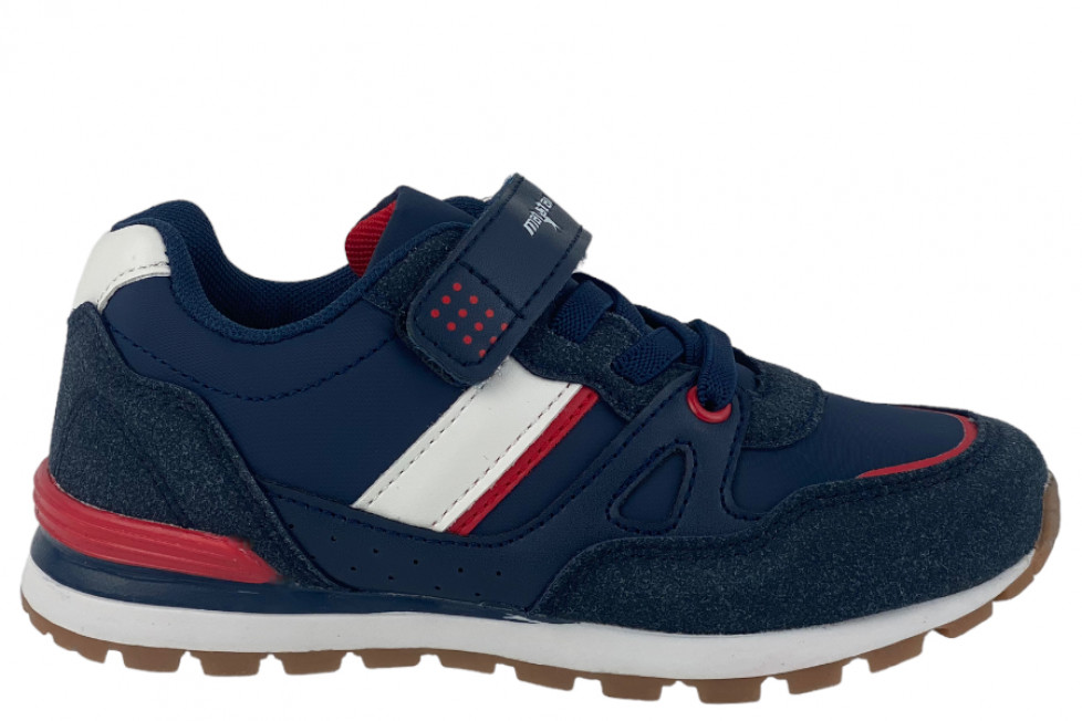 Sneakers Για Αγόρι Με Κόκκινη Λεπτομέρεια