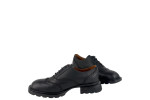 Γυναικεία Δερμάτινα Oxfords Με Τετράγωνη Σόλα