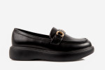 Γυναικεία Loafers Με Χρυσή Αλυσίδα