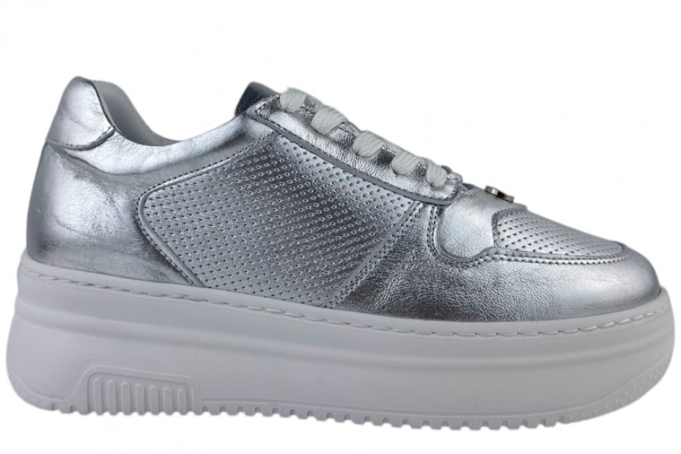 Γυναικεία Δερμάτινα Sneakers Με Χοντρή Σόλα