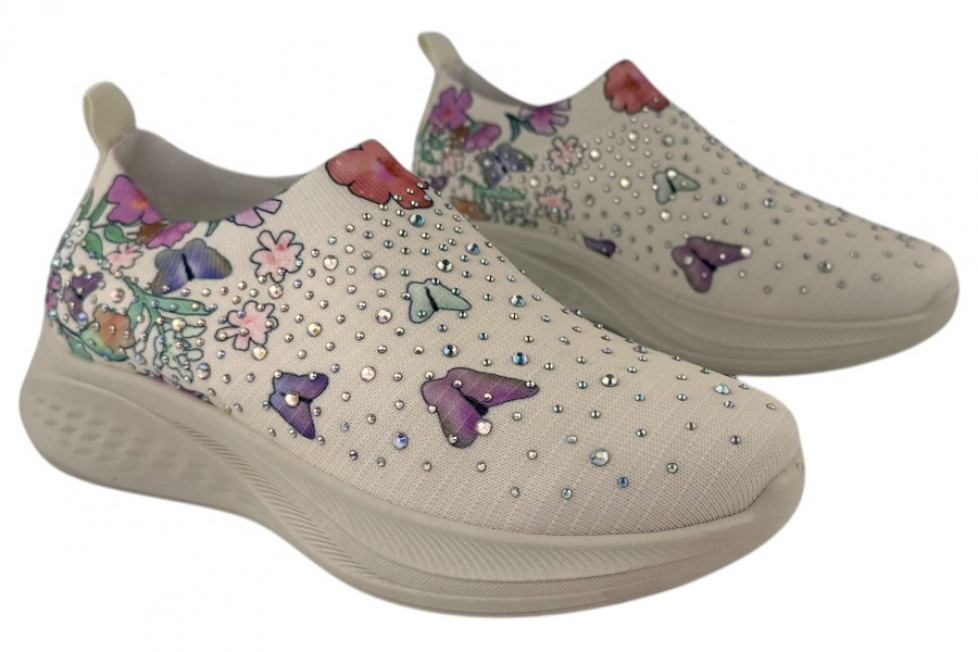 Γυναικεία Sneakers Με Strass