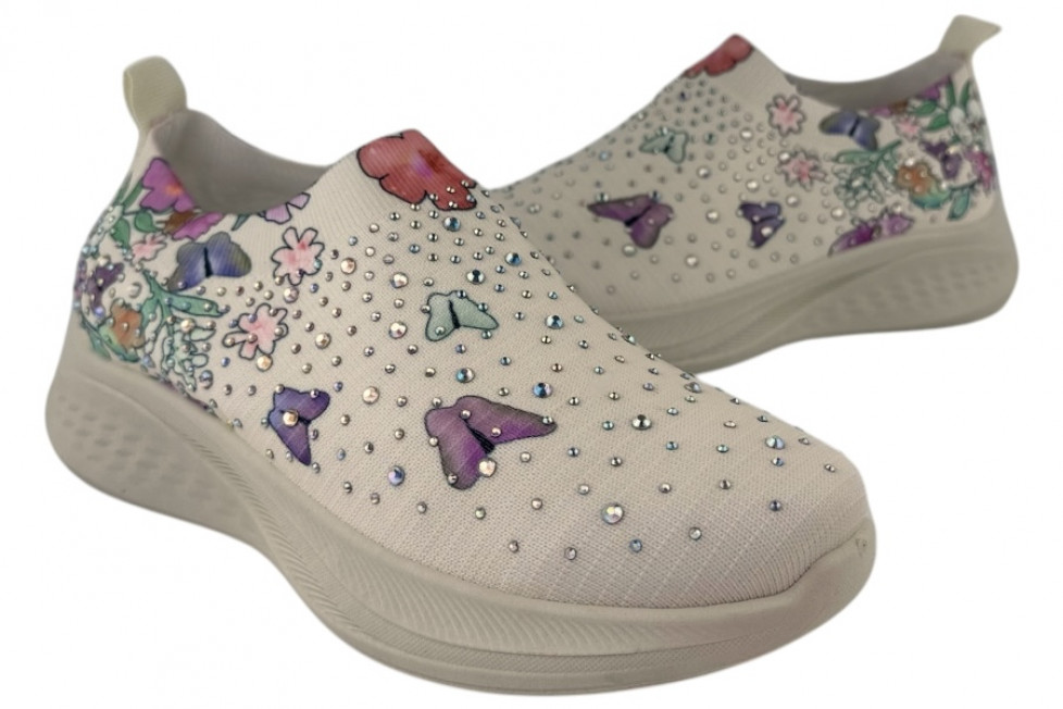 Γυναικεία Sneakers Με Strass