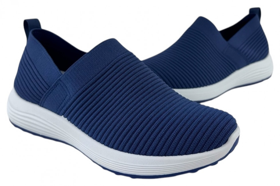 Γυναικεία Sneakers Με Ελαστικό Ύφασμα