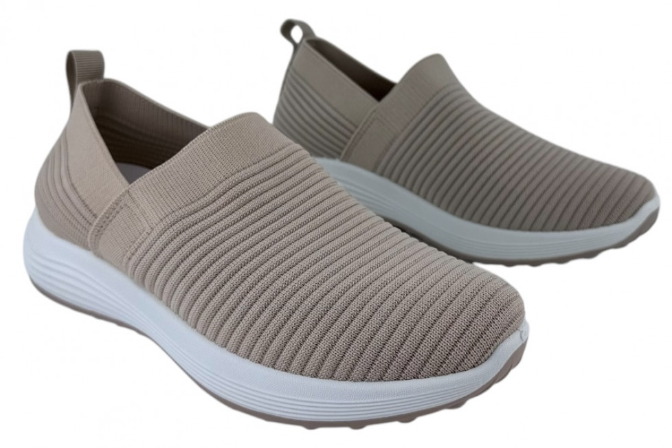 Γυναικεία Sneakers Με Ελαστικό Ύφασμα