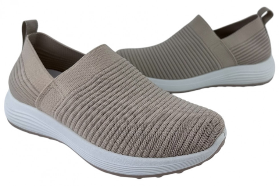 Γυναικεία Sneakers Με Ελαστικό Ύφασμα