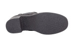Γυναικεία Μαύρα Μποτάκια Με Χοντρό Τακούνι