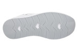 Γυναικεία Λευκά Sneakers Με Πλατφόρμα Και Ασημί Λεπτομέρειες