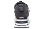 Γυναικεία Μαύρα Sneakers Με Ασημί Λεπτομέρειες