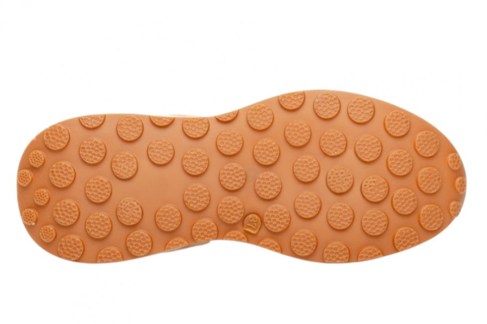 Γυναικεία Μπεζ Sneakers Με Πλατφόρμα Και Print Λεπτομέρειες