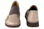 Γυναικεία Δερμάτινα Slip On Ανατομικά Παπούτσια Σε Συνδυασμό Υπέροχων Χρωμάτων