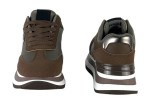 Γυναικεία Καφέ Sneakers Με Ψηλή Σόλα