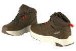 Ανδρικά Μποτάκια Λαδί Casual Waterproof Με Κορδόνια 
