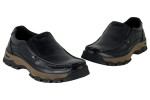 Δερμάτινα Ανδρικά Παπούτσια Slip On Σε Χρώμα Μαύρο