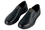 Δερμάτινα Ανδρικά Παπούτσια Slip On Σε Χρώμα Μαύρο 