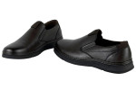 Δερμάτινα Ανδρικά Παπούτσια Slip On Σε Χρώμα Καφέ