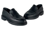 Δερμάτινα Ανδρικά Παπούτσια Loafers Σε Χρώμα Μαύρο